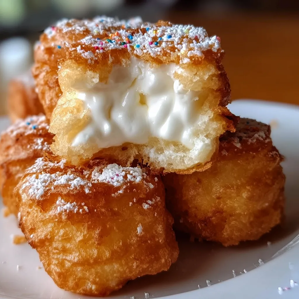 Ultimate Deep Fried Marshmallows with Golden Crispy Coating and Gooey Center